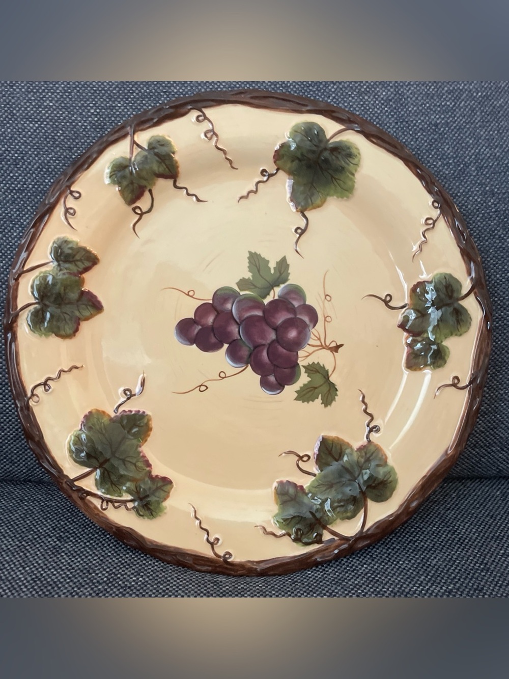 Pacific Rim Grape Dinner Plate